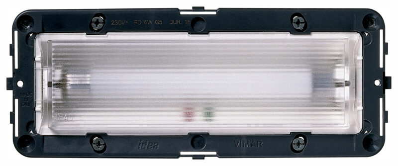 Emergency lighting fitting 230V