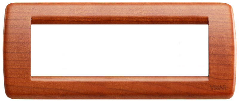 Rondò plate 6M wood cherry