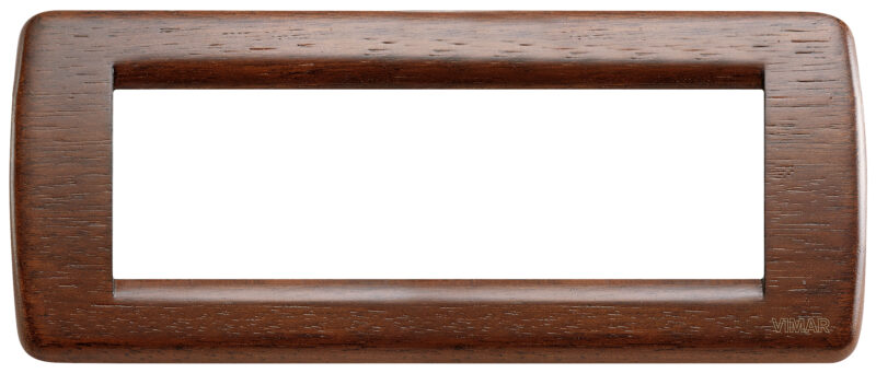 Rondò plate 6M wood teak