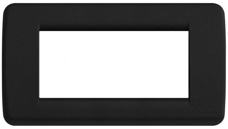 Rondò plate 4M Silk black