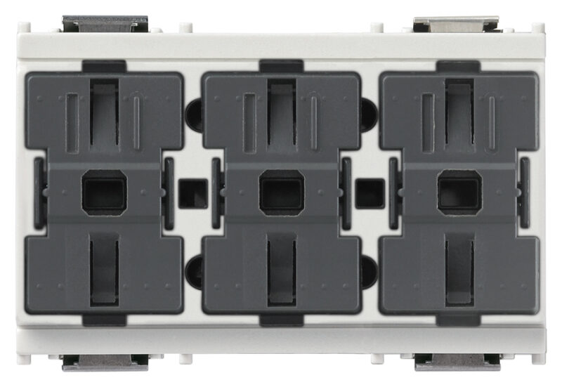 Three simple buttons+actuator white