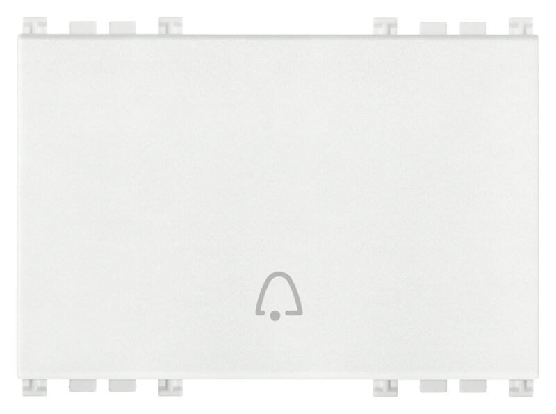 Button 3M bell symbol white