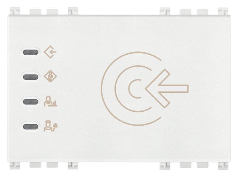 KNX outdoor transponder reader white