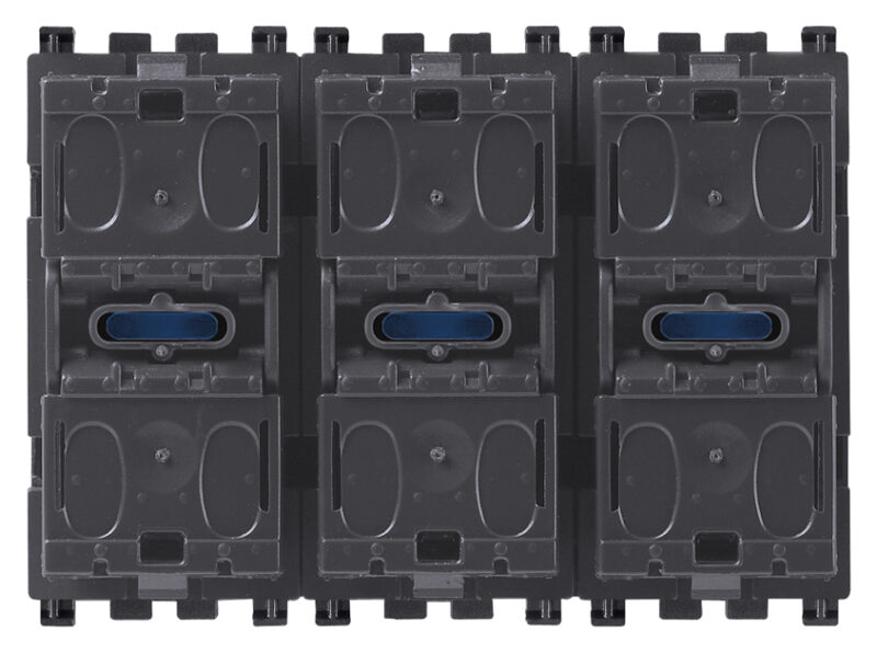 Two rocker push buttons+MASTER actuator