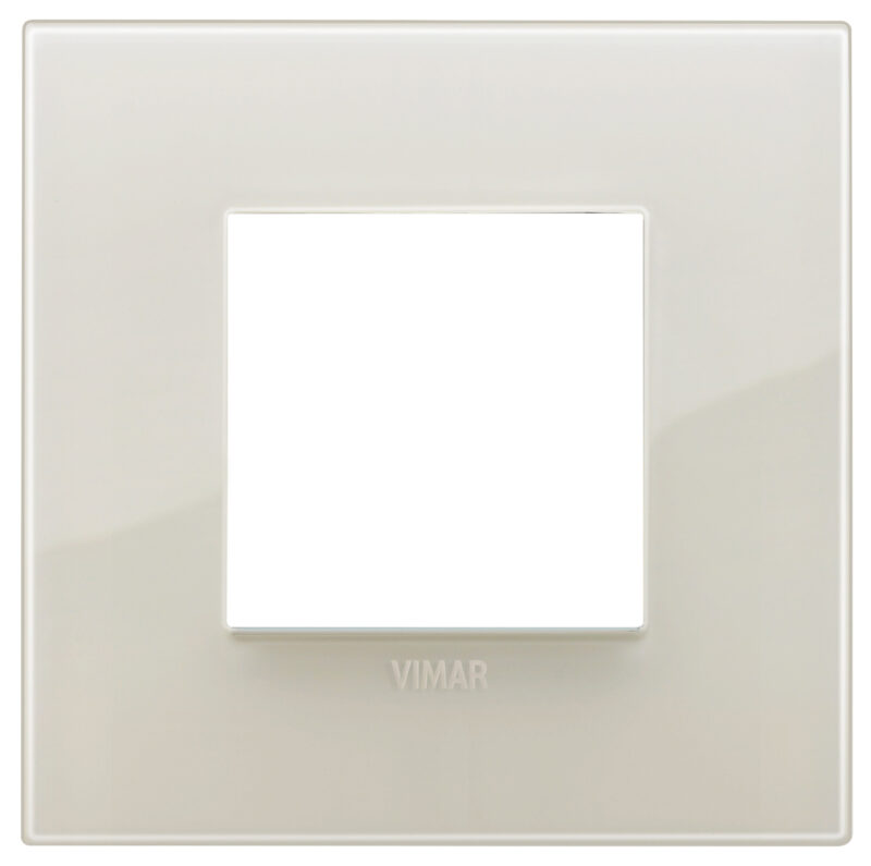 Classic plate 2M Reflex ivory white