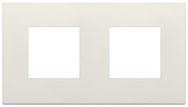 Plate 4M(2+2x71) technopolymer ivory