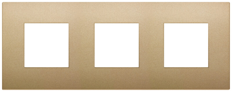 Plate 6M (2+2+2x71) techno matt gold