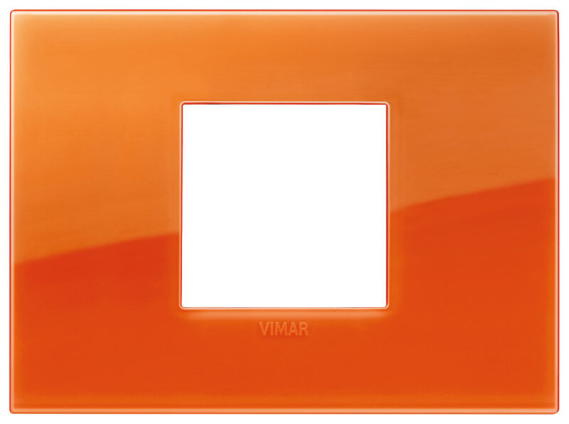 Classic plate 2centrM Reflex orange