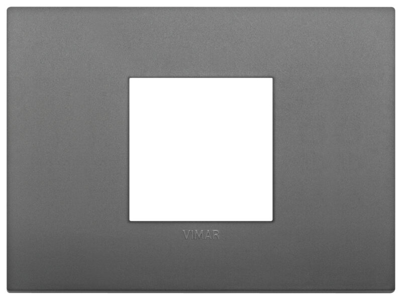 Classic plate 2centrM technopolymer grey