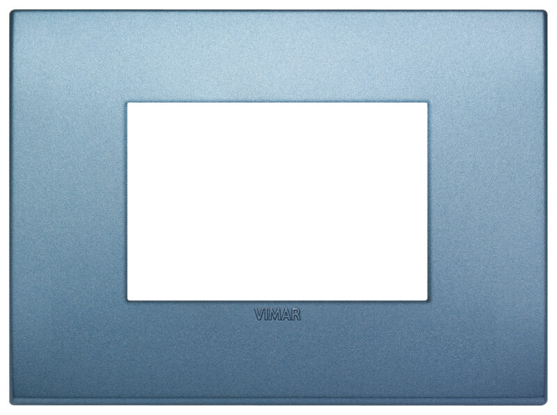 Classic plate 3M technopolymer matt blue