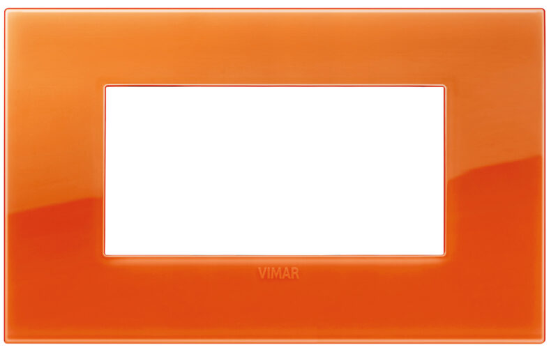 Classic plate 4M Reflex orange