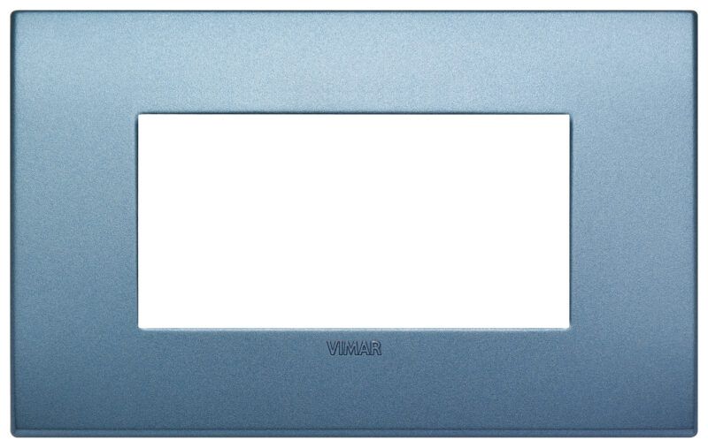 Classic plate 4M technopolymer matt blue