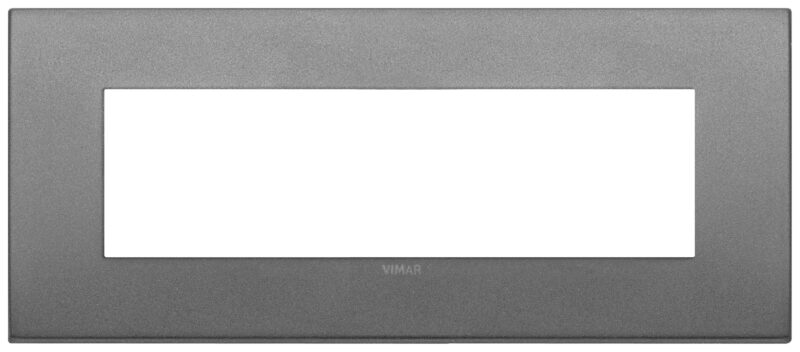Classic plate 7M metal matt slate