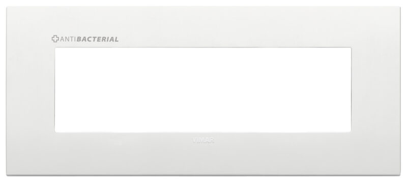 Classic plate 7M techno antibact. white