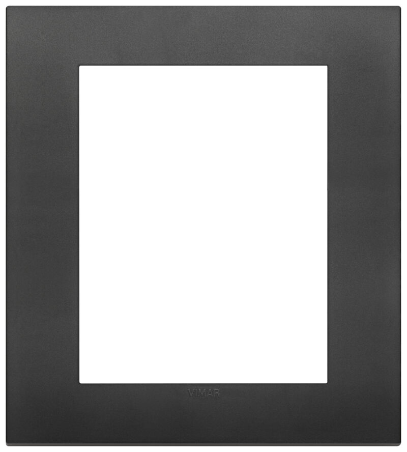 Classic plate 8M technopolymer black