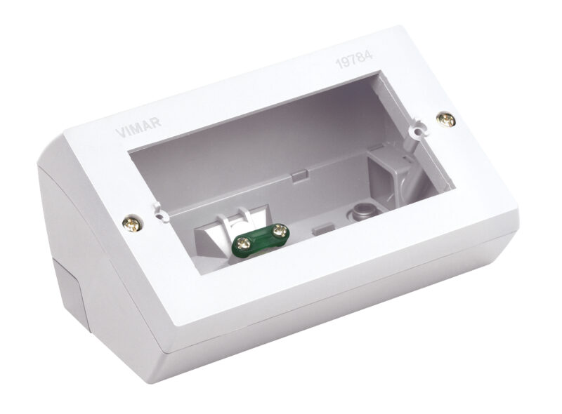 Table mounting box 4M white
