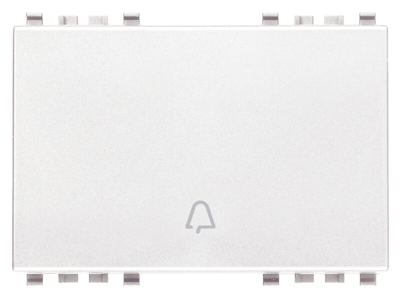 Button 3M bell symbol white