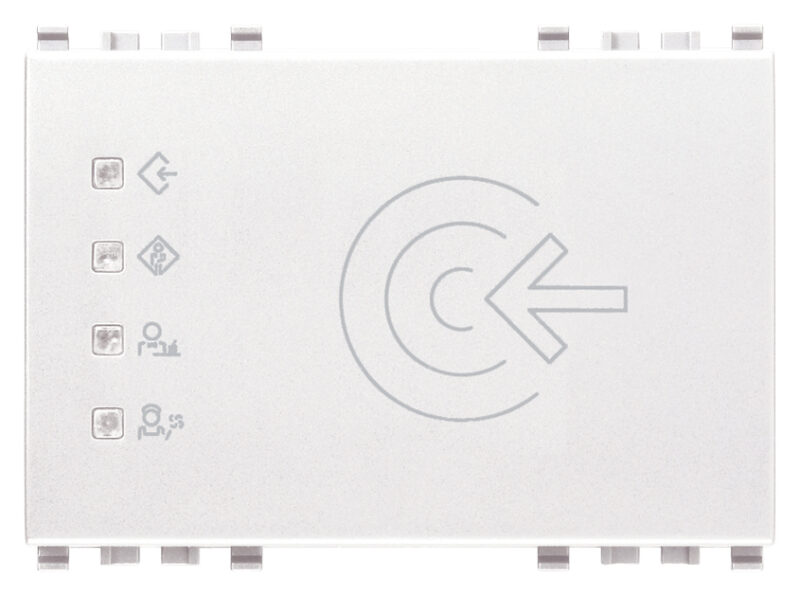 KNX outdoor transponder reader white