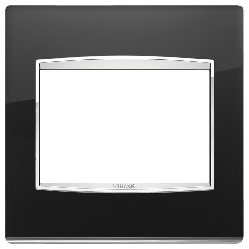 Classic plate 3MBS Glass black ice