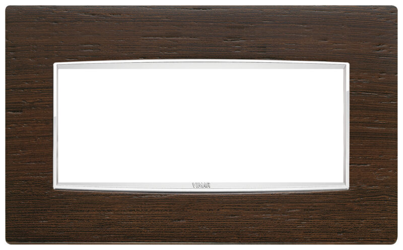 Classic plate 5MBS Wood African wengé