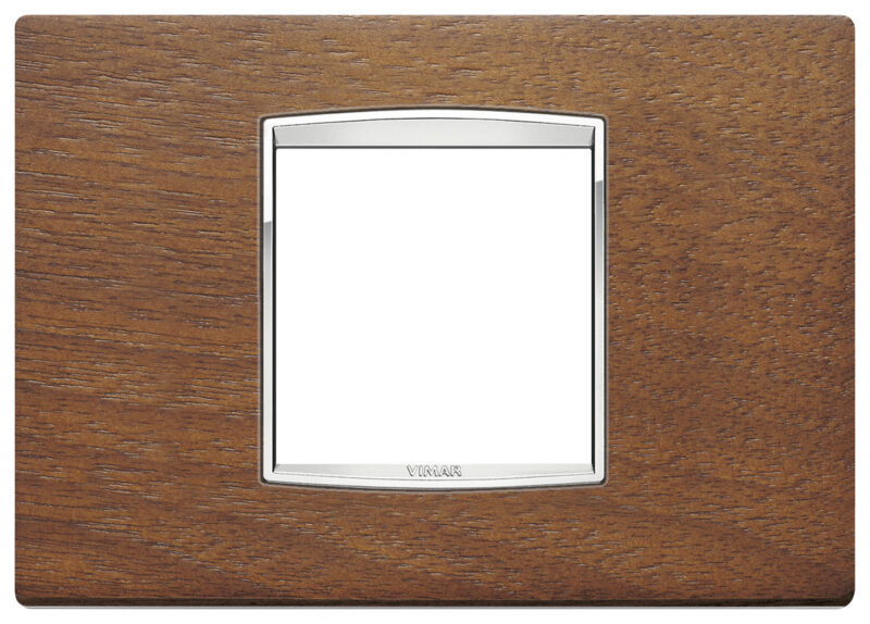 Classic plate 2centrMBS Wood Italian wal
