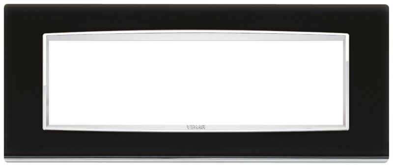 Classic plate 7M Glass black ice