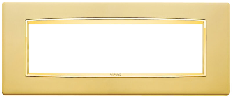 Classic plate 7M Galvan.satin gold
