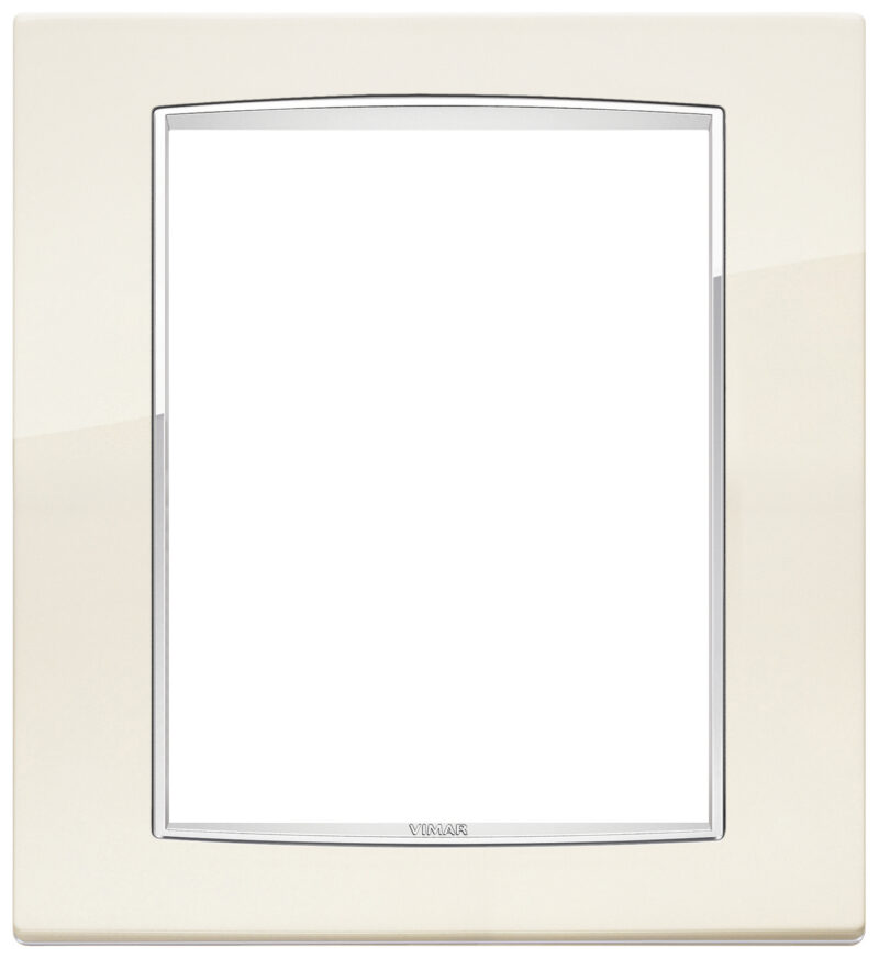 Classic plate 8M Bright antique white