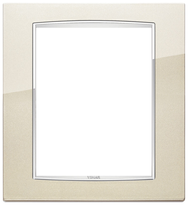 Classic plate 8M Bright champagne