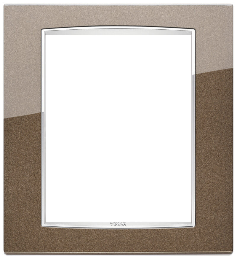 Classic plate 8M Bright metallic Siena