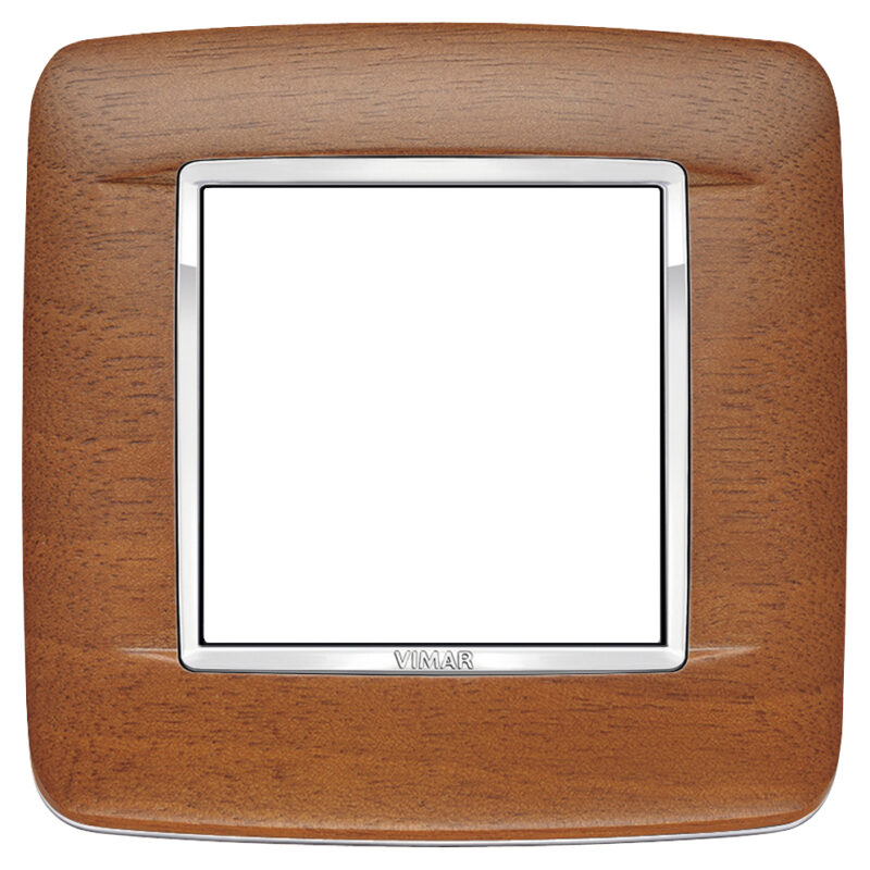 Round plate 2M Wood Italian walnut