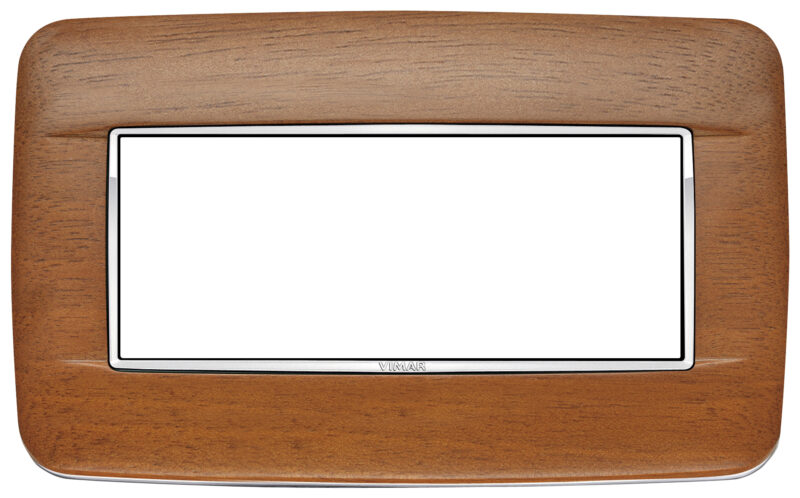 Round plate 5MBS Wood Italian walnut