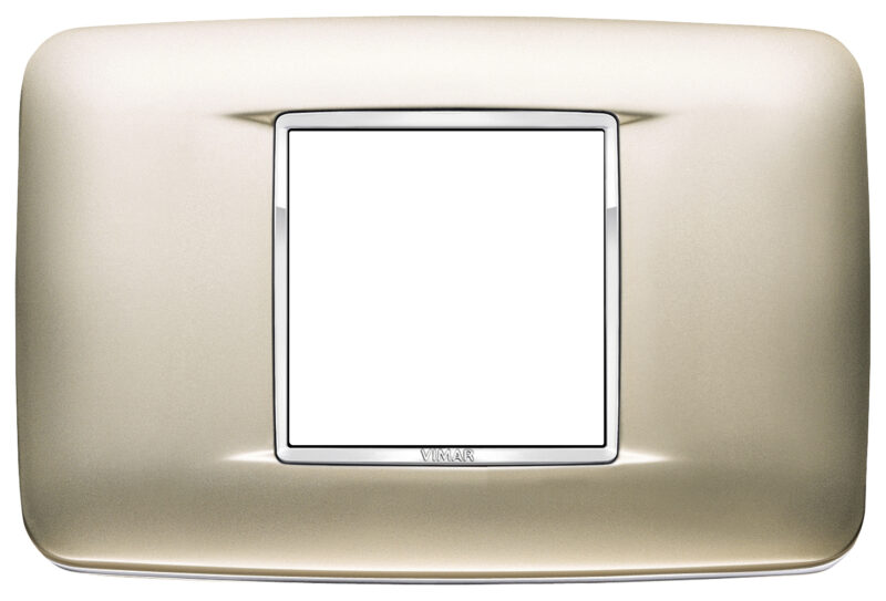 Round plate 2centM Galvan.satin nickel