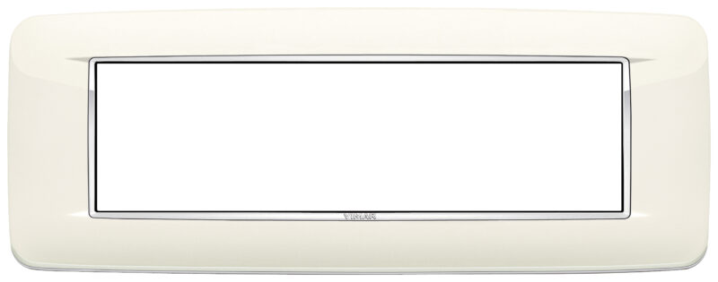Round plate 7M Bright arctic white