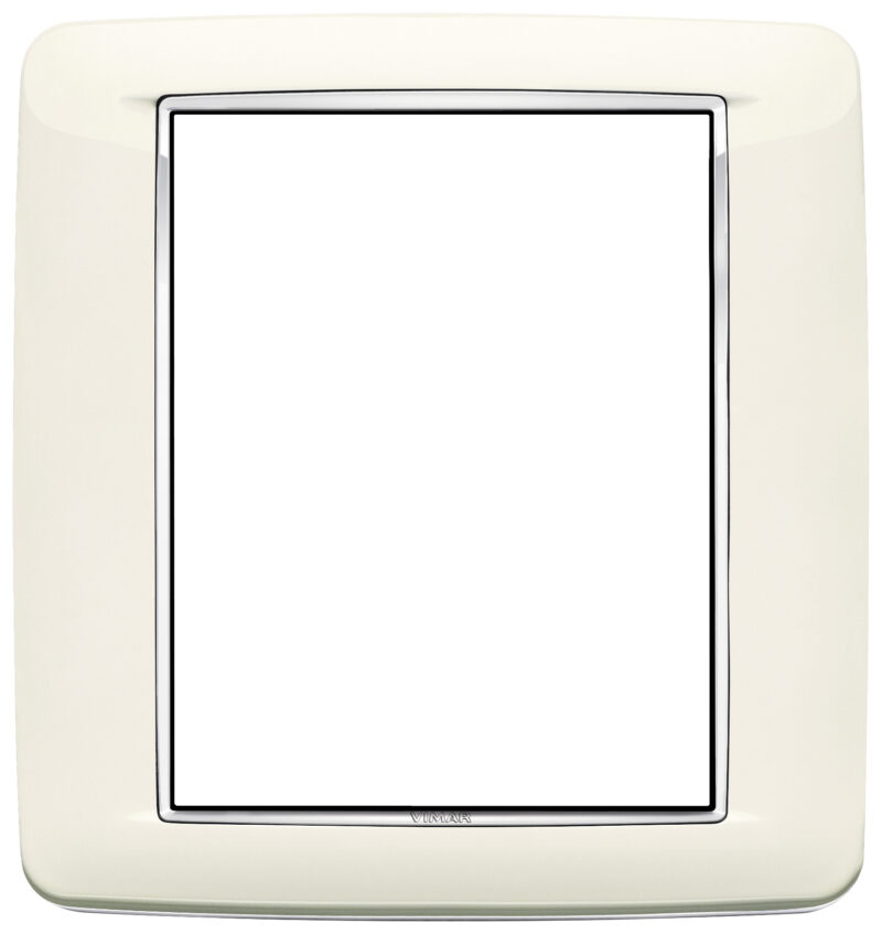 Round plate 8M Bright arctic white
