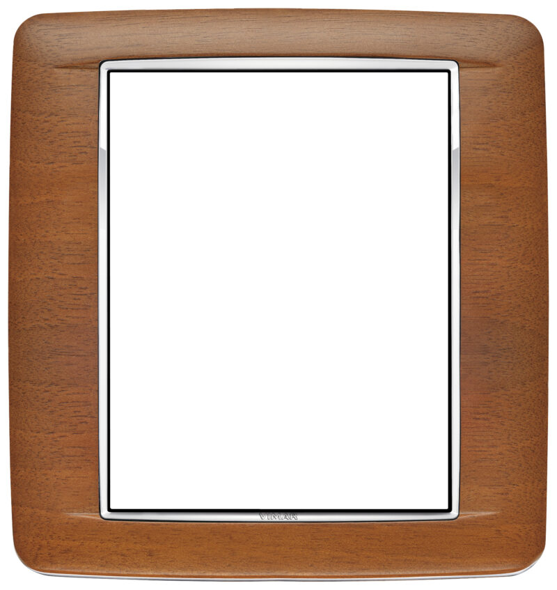 Round plate 8M Wood Italian walnut