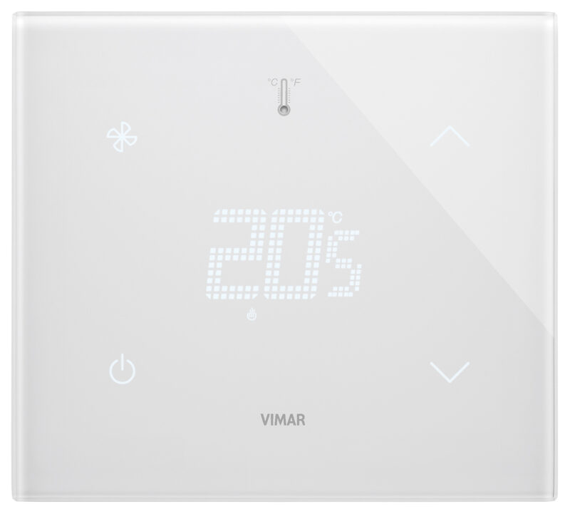 Home-Thermostat FAN 2M white diamond
