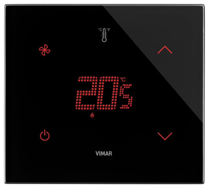 Home-Thermostat FAN 2M black diamond