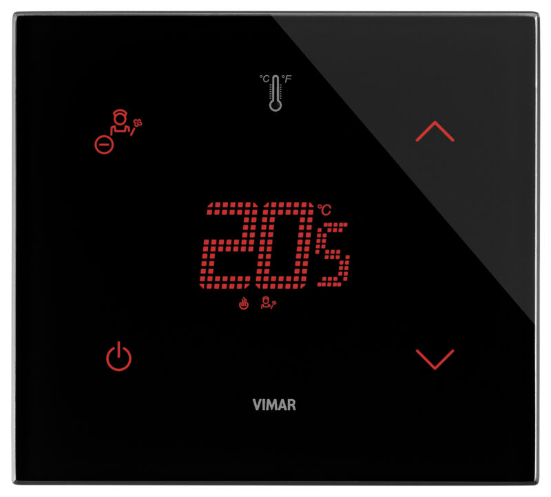 Home-Thermostat  HOTEL 2M black diamond