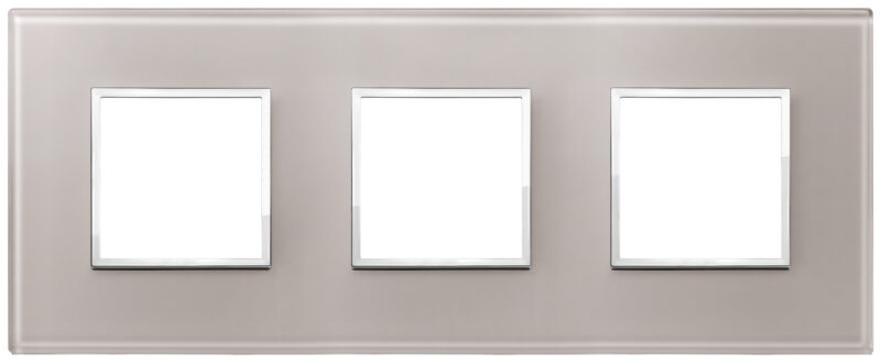 Plate 6M (2+2+2) 71mm pearl grey