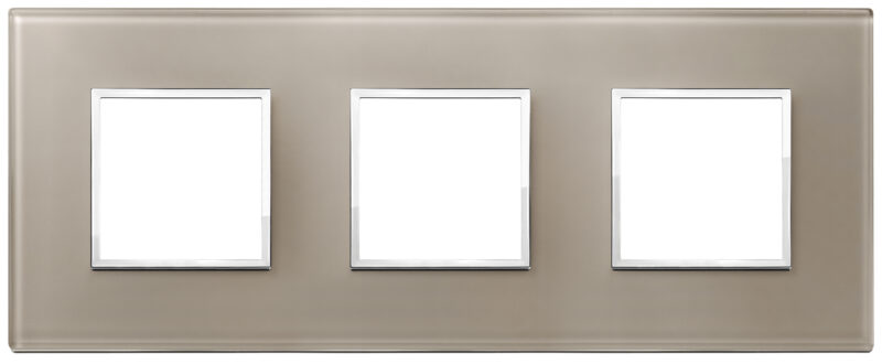 Plate 6M (2+2+2) 71mm opal brown