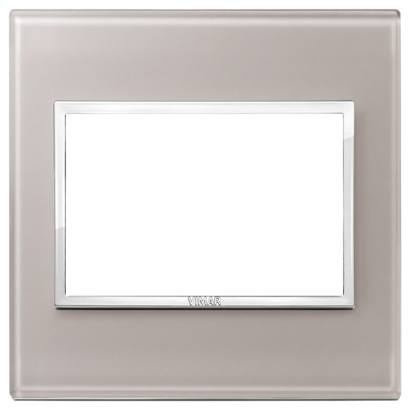 Plate 3M BS crystal pearl grey