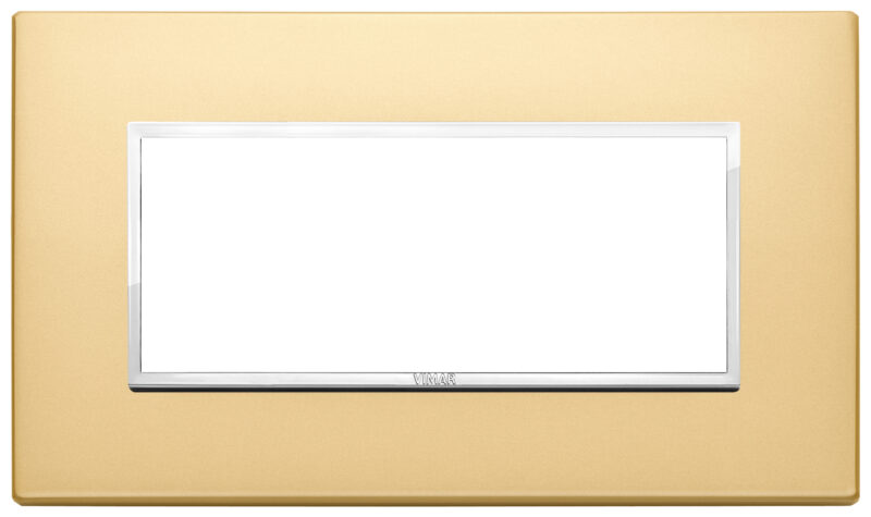 Plate 5M BS satin gold