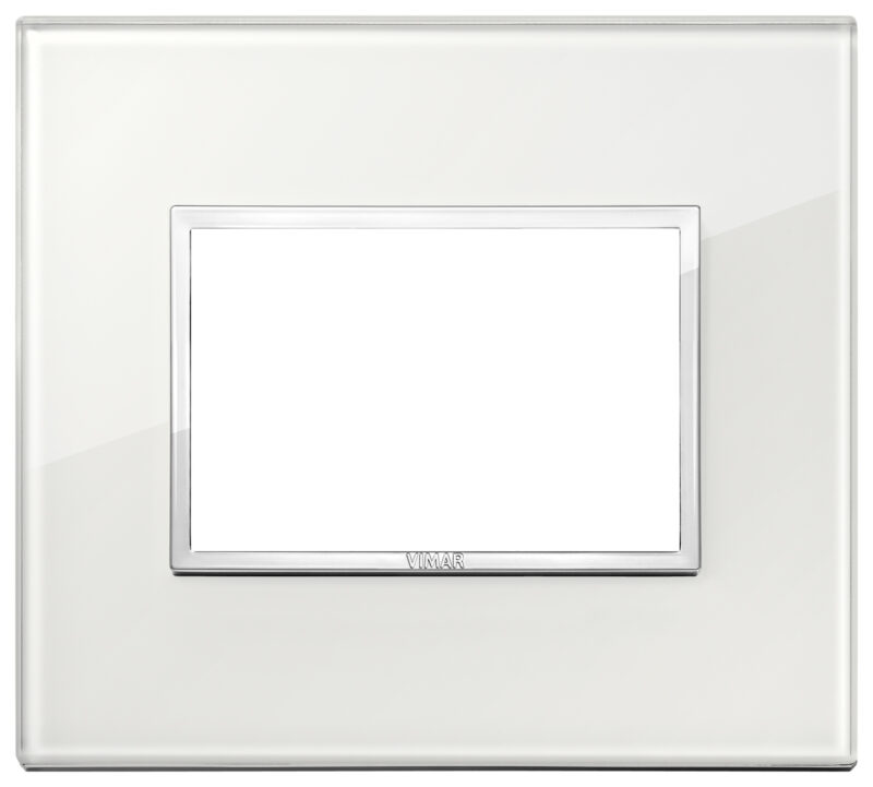 Plate 3M crystal white diamond