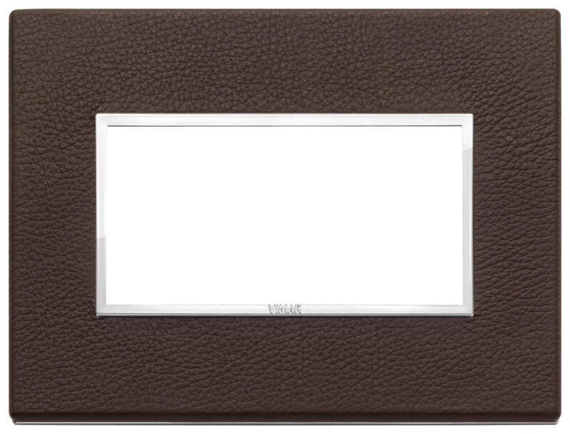 Plate 4M leather tobacco