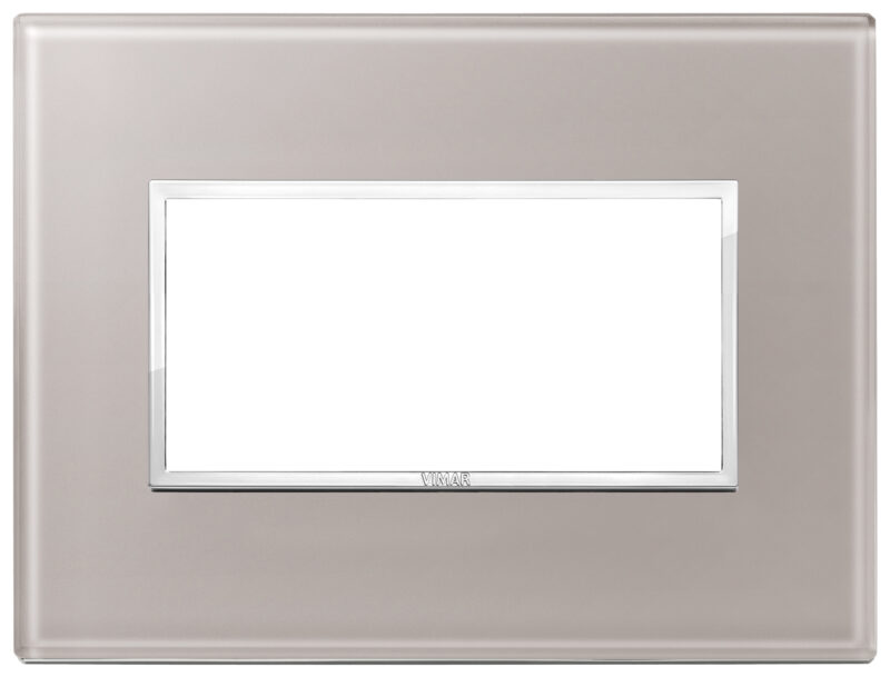 Plate 4M crystal pearl grey