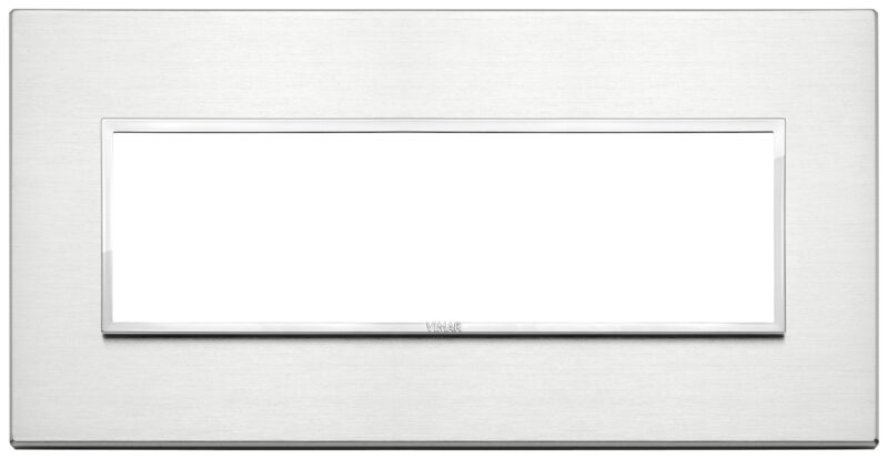 Plate 7M brilliant aluminium