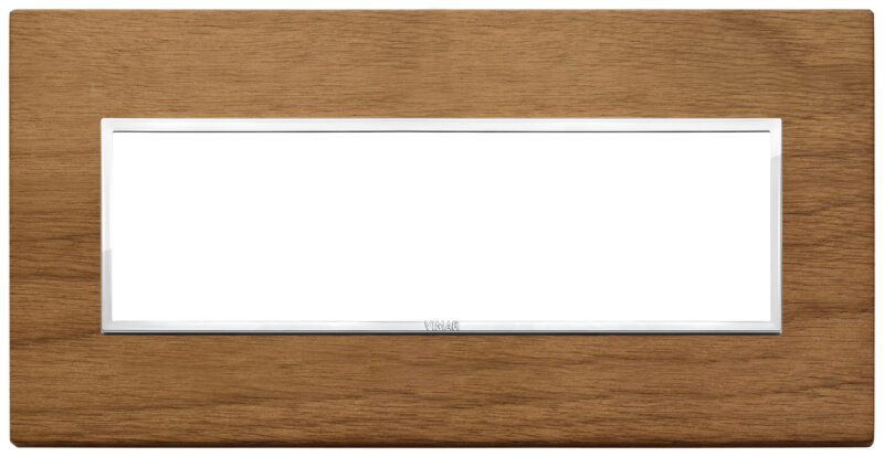 Plate 7M wood Italian walnut