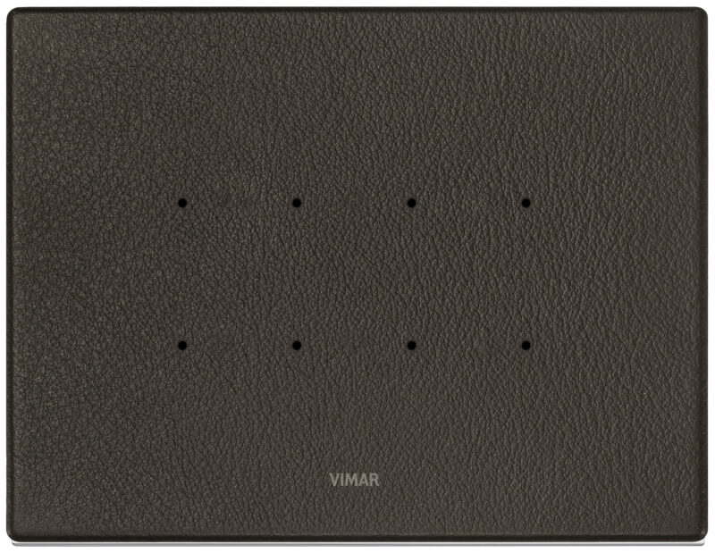 Plate 4M leather tobacco