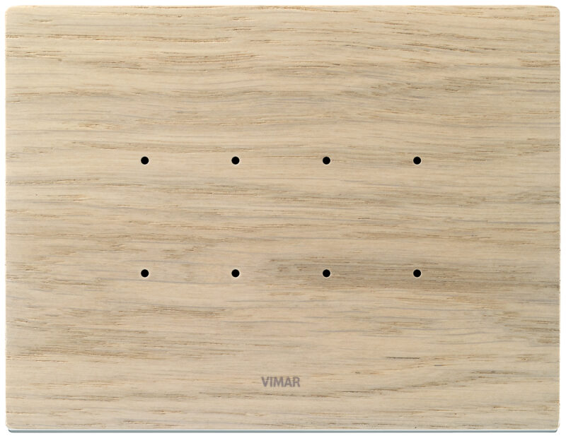 Plate 4M wood white oak